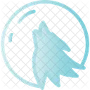 Werewolf Halloween Wolf Icon