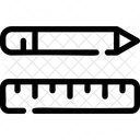 Messen Mathematik Lineal Symbol