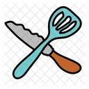 Werkzeuge Messer Spatchula Icon