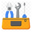 Werkzeugtasche Servicetechniker Reparaturtechniker Symbol