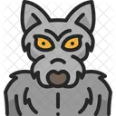 Werwolf Kostum Monster Symbol