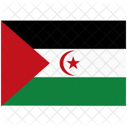 Western sahara Flag Icon