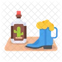 Cowboy Brew Western Culture Western Tradition Icon