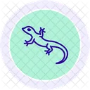 Western Fence Lizard Westernfencelizard Reptile Icon