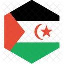 Western Sahara Sahrawi Icon