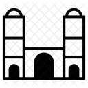 Westliches Gebäude  Symbol