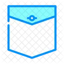 Westliche Tasche  Symbol
