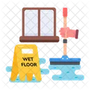 Wet Floor  Icon