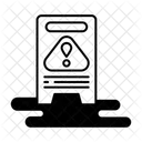 Wet Floor Warning Floor Icon