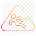 Wet Floor Warning Floor Icon