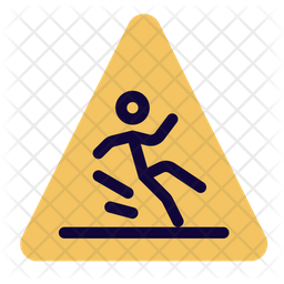 Wet Floor Icon - Download in Dualtone Style