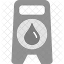 Wet Floor Sign Symbol Icon