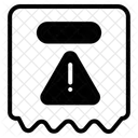 Wet Floor Warning Floor Icon