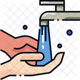 Wet hands  Icon