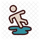 Wet Floor Sign Icon