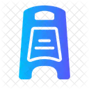 Wet Floor Clean Icon