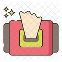 Wet Wipes Baby Tub Clothes Icon