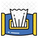 Wet Wipes Hygiene Cleaning Icon