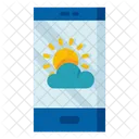 Wetter Apps Mobile Anwendung Mobile Apps Symbol