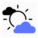 Wetter Winter Sommer Symbol