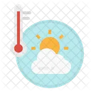 Wetter Prognose Klima Symbol