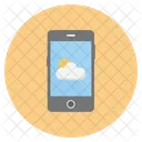 Mobil Cloud Prognose Symbol