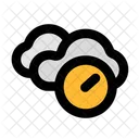 Wetterdruck Wolken Druck Symbol