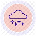 Wettermuster Liniensymbol Symbol