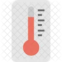 Thermometer Sonne Heiss Symbol