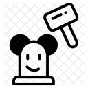 Whack A Mole Play Game Icon