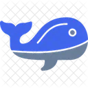 Whale Ocean Giant Marine Mammal Icon