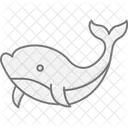 クジラ、尾、海 アイコン