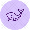 Whale Ocean Marine Icon