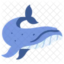 Whale Ocean Sea Icon