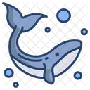Whale Sea Fish Fish Icon