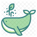 Whale Fish Ecology Icon