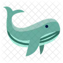 Whale Mammal Fish Icon