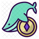 Whale Cryptocurrency Trader Icon
