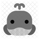 Whale Head  Icon