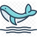 Whale Humpback Heavy Weight Icon