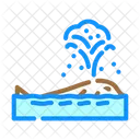 Whale Watching Winter Icon