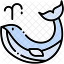 Whale Wildlife Animals Icon