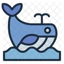 Whale Ocean Marine Icon