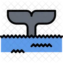 Whale Tail Fish Tail Whale Icon