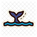 Whale Tail Tail Whale Icon