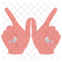 Whatever Hand Sign Whatever Works Icon