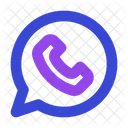 Whatsapp Chatting Calling Icon