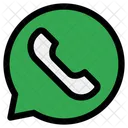 Whatsapp Logo Social Network 아이콘