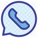 Whatsapp Logo Social Network 아이콘