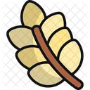 Wheat Grains Healthy Food Icon